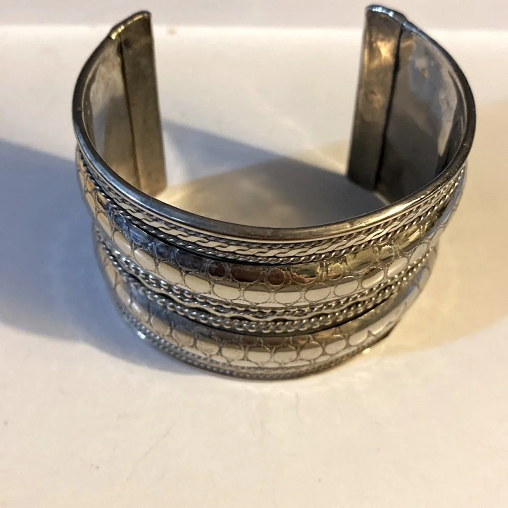 Cuff Bracelet, Minimalist, Bangle, Boho, Snake, Hammered, Chunky, Vintage